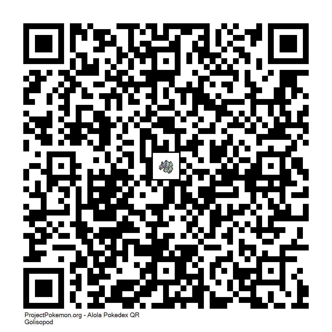 Cdigo QR de Golisopod